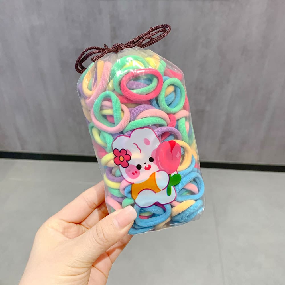 200 macarons [cartoon drawstring bag]