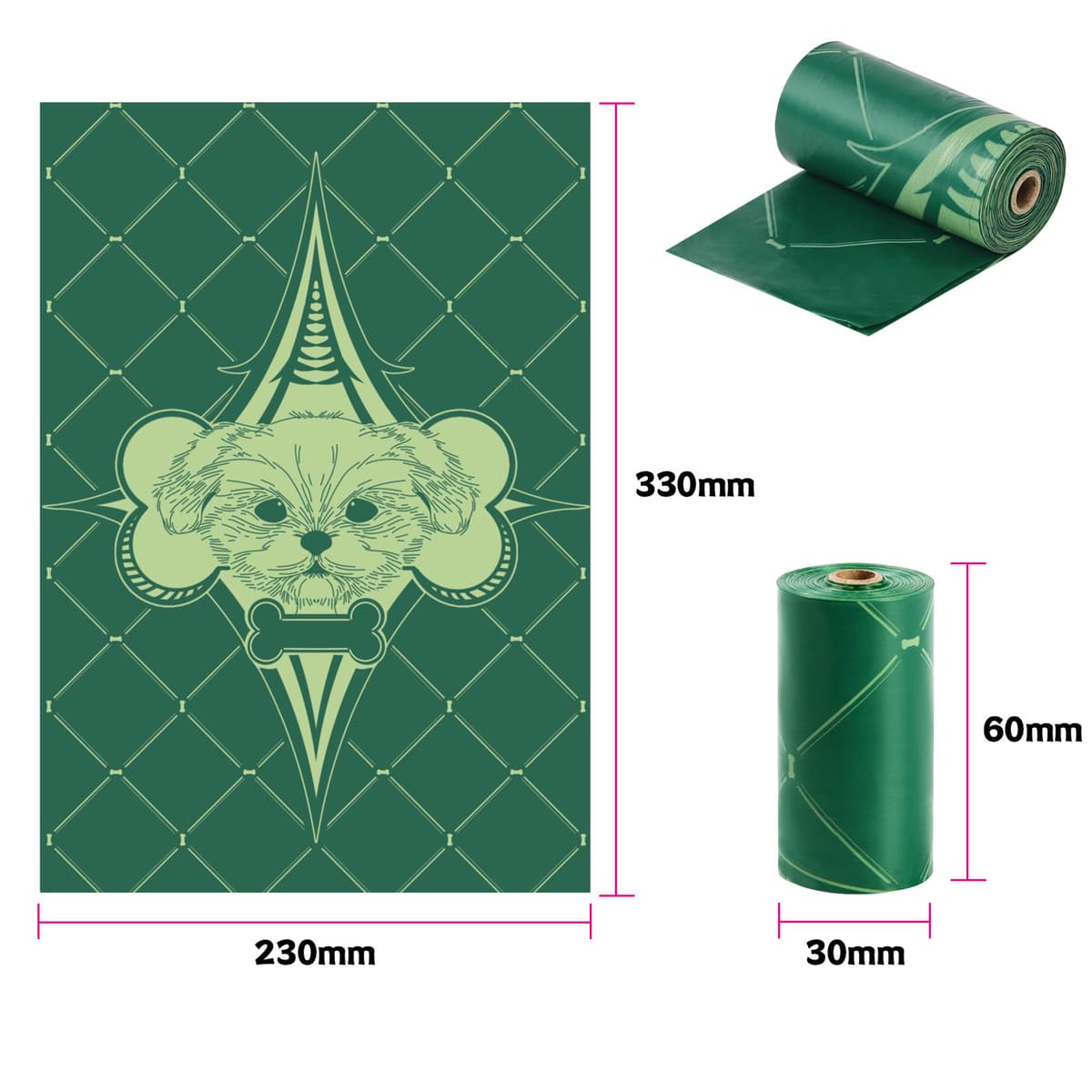 Environmentally friendly green four-pointed star thickness 1.3 silk lavender scent 15 pieces/roll