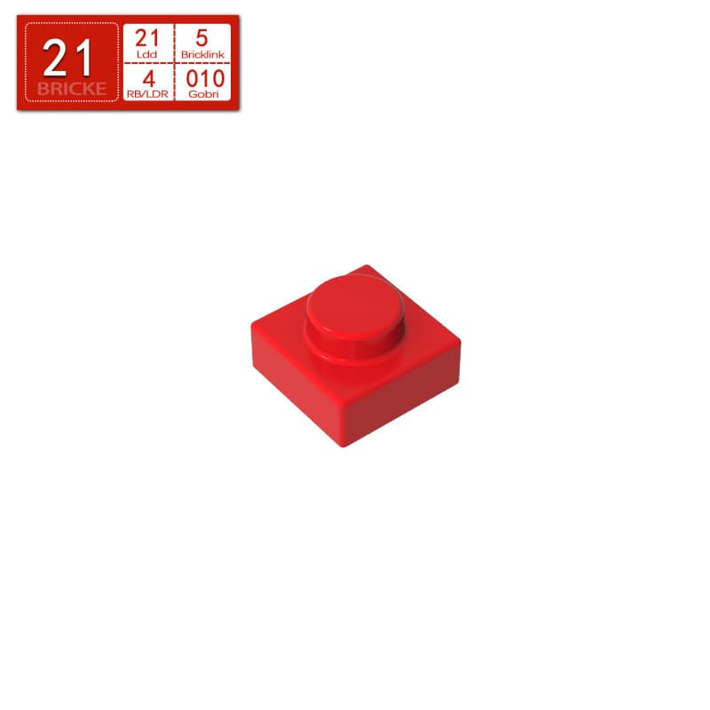 Bright red