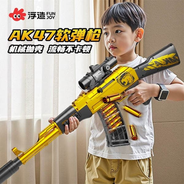 Uşaq Oyuncaq Tapançası: AK47/AKM (güllə çıxaran, yumşaq gülləli, snayper)