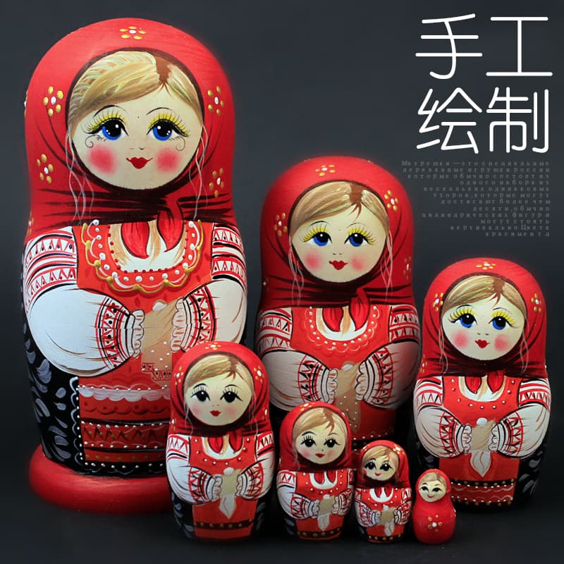 7-layer handkerchief girl (height 21cm cm)