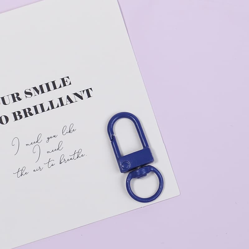 Royal blue door buckle