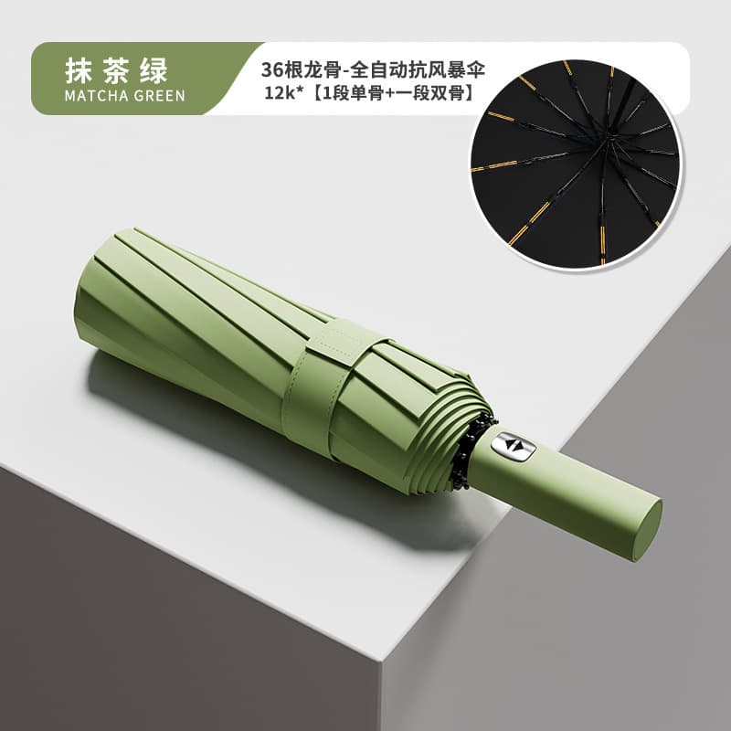 36-bone automatic reinforcement luxury--matcha green
