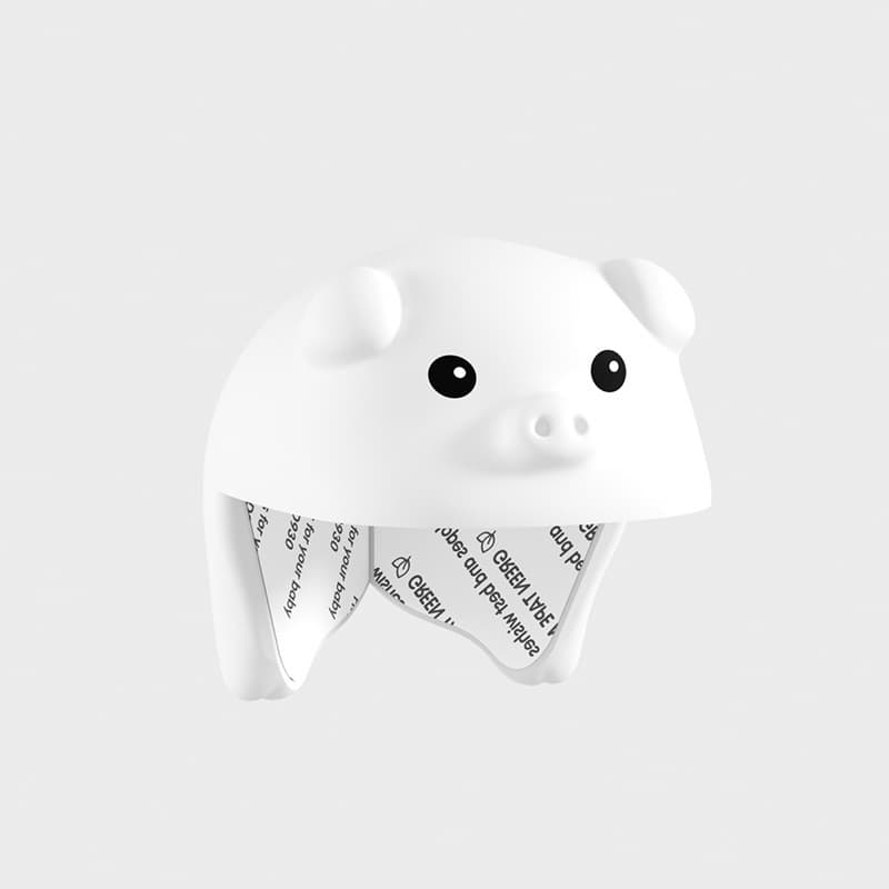 Pig horn white