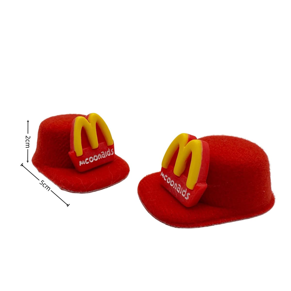 Red mcdonalds hat