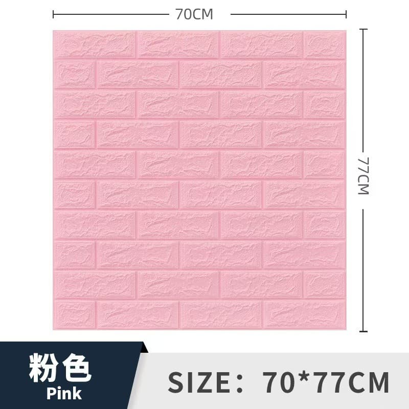 Brick pattern pink