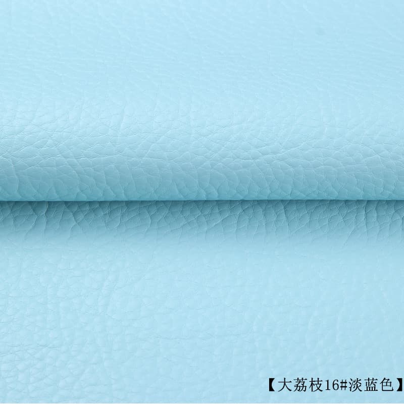 16# light blue-large litchi pattern -140cm wide