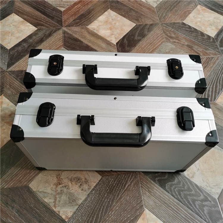 Keyboard Packaging Protective Aluminum Alloy Tool Box for Sale, Portable Instrument and Equipment Storage Aluminum Box, Aviation Box 4