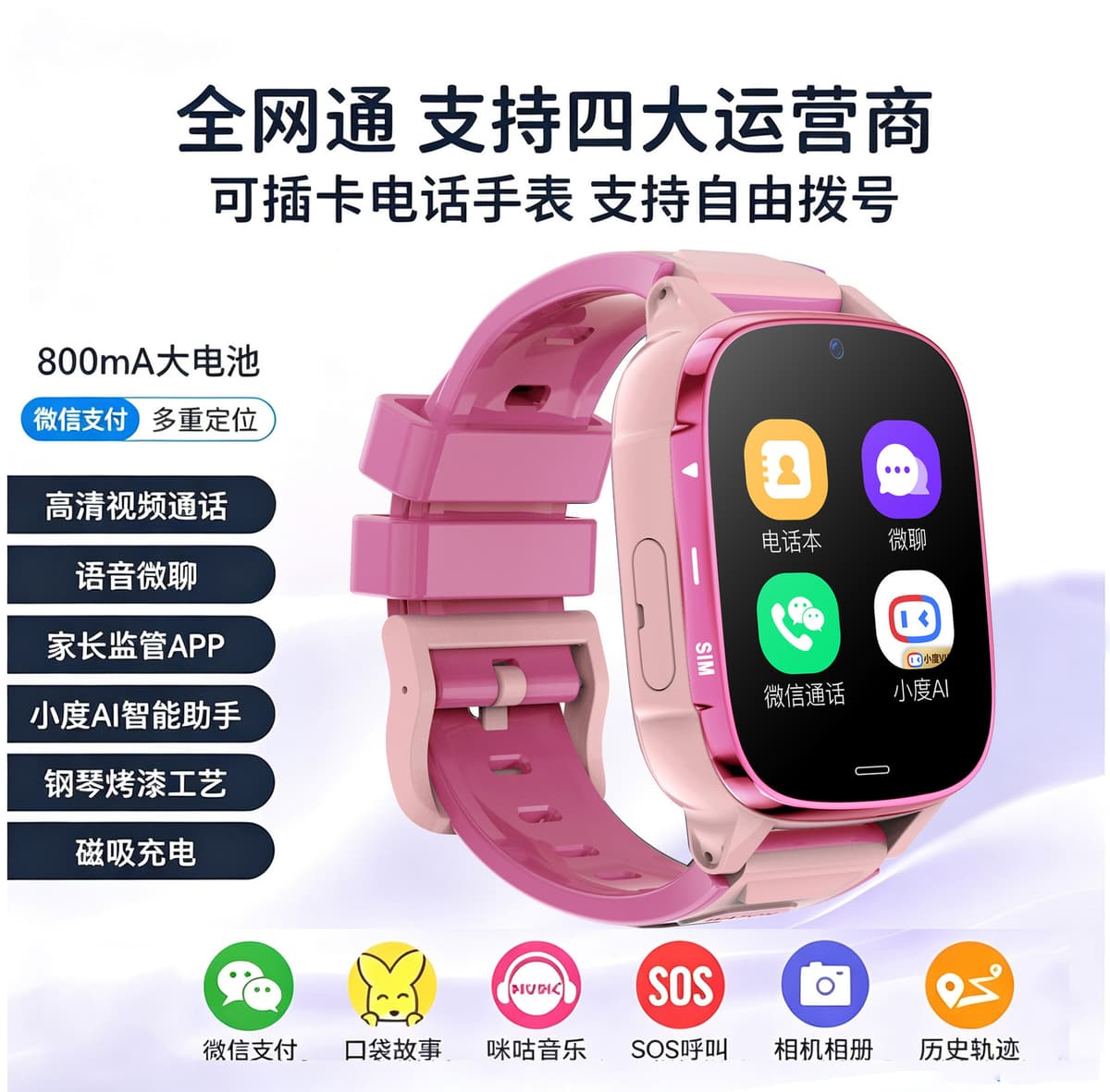 Full netcom a123 e-commerce hot model pink