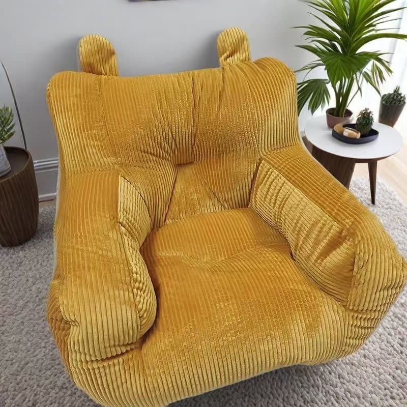 【50*50*45cm】dark orange corduroy