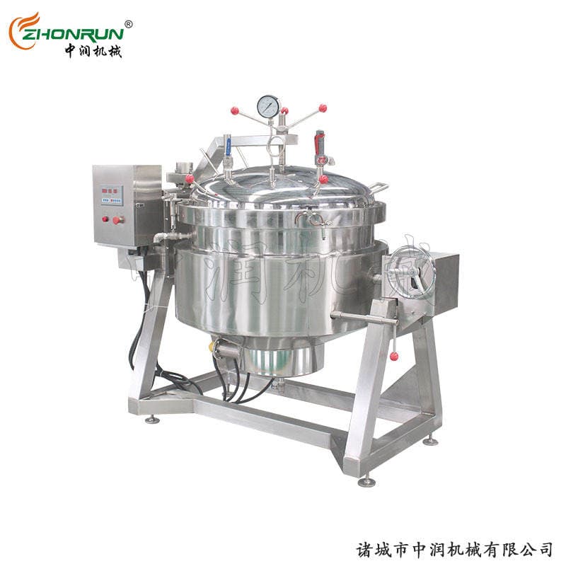 Zongzi High Temperature and High Pressure Vertical Cooking Pot Jiaxing Zongzi Cooking Equipment Automatic Salty Zongzi Meat Zongzi Pot 5