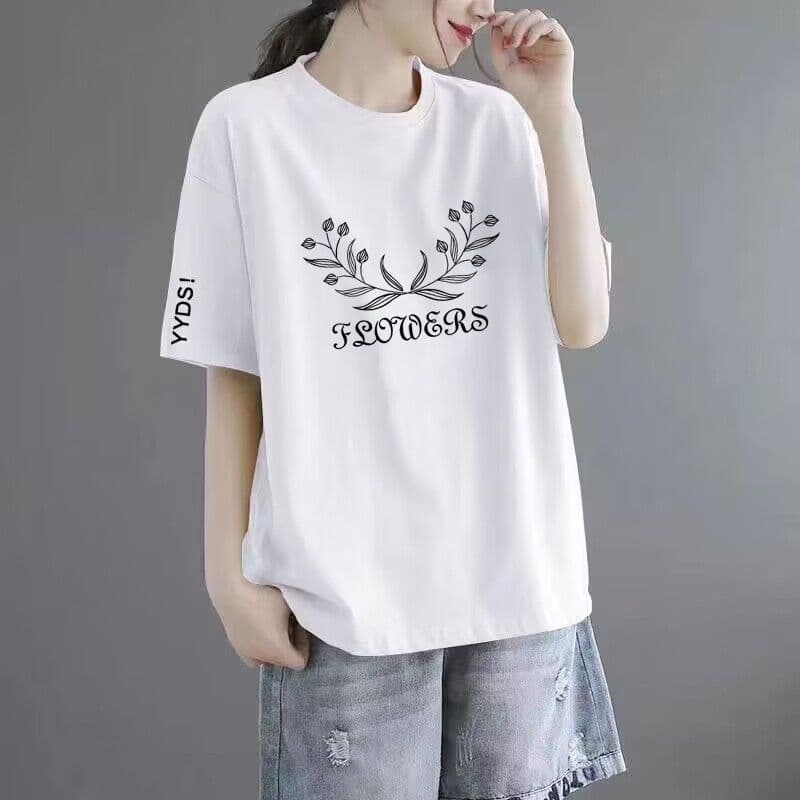 50 white with black sleeves [medium] pattern