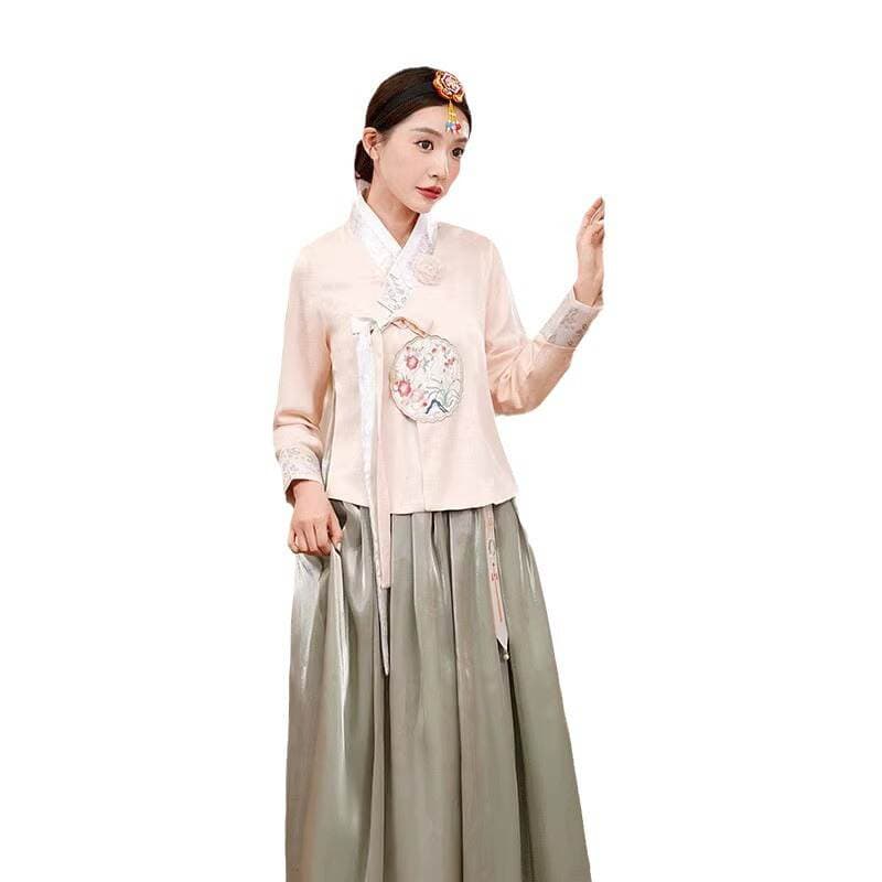 New women's Korean dress ethnic minority Korean clothing performance clothing can be daily adult dance performance 5