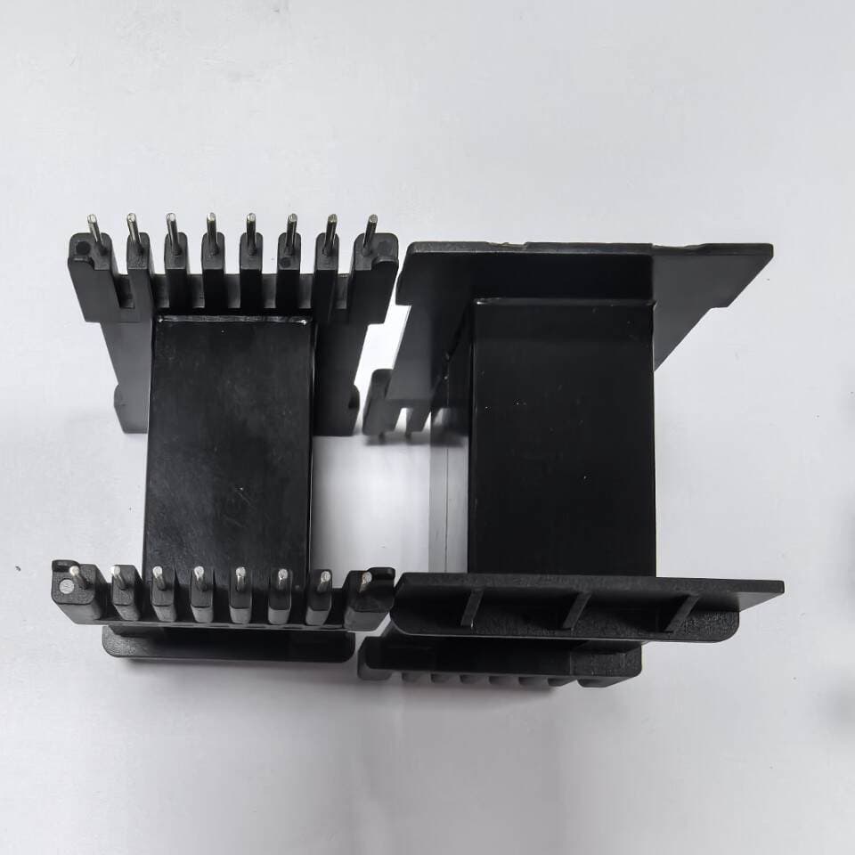 Ee65B Magnetic Core Pc44/Pc95 Material Ee65 Skeleton Horizontal 8+8 Black Bakelite Temperature Resistant Row Spacing 45 Foot Spacing 5 4