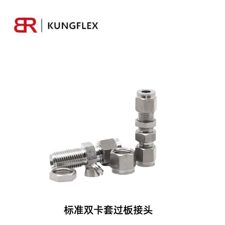 Beirun Swagelok Ss-10M0-61 paslanmayan polad standart ikiqat ferrule keçid birləşdiricisi 3