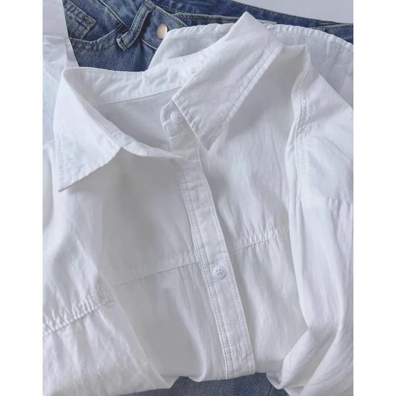 White [pure cotton]