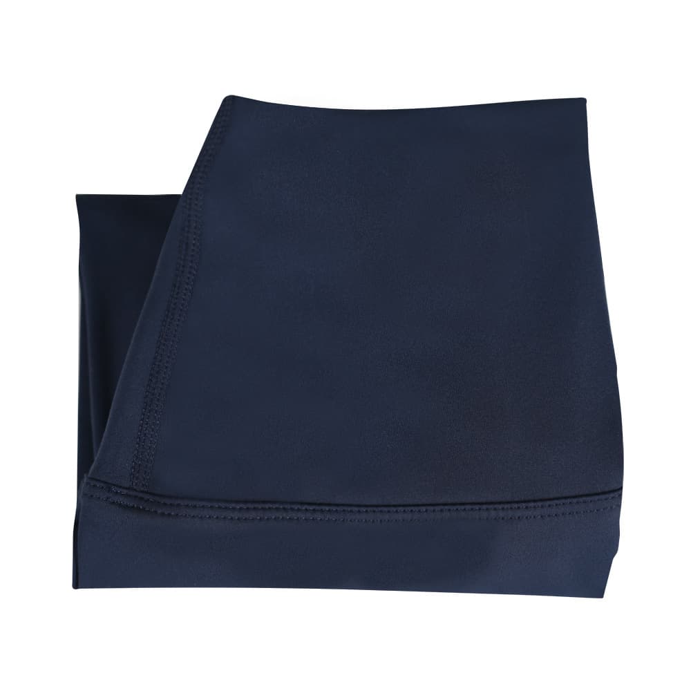 Black and blue no awkward line nine-point pants