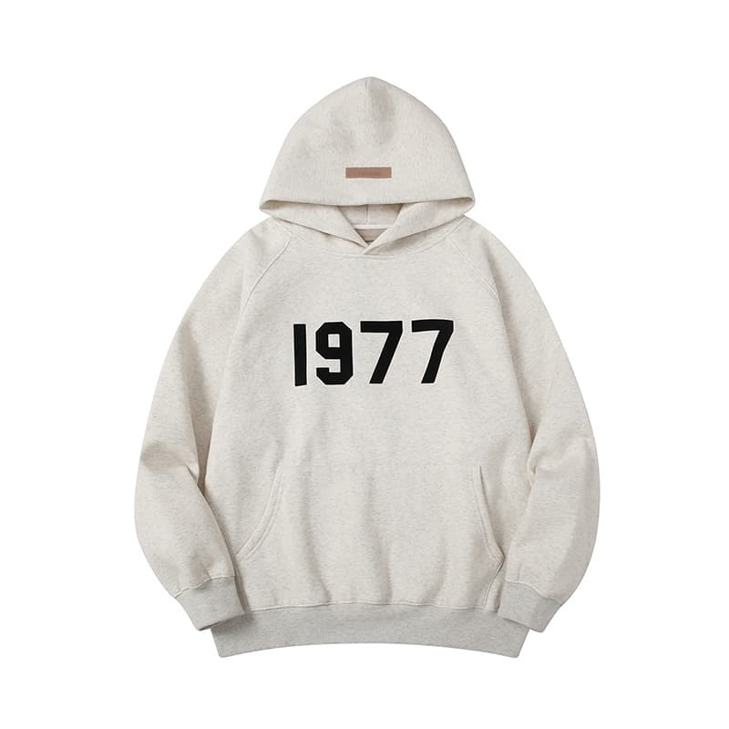 1977 sweatshirt white gray
