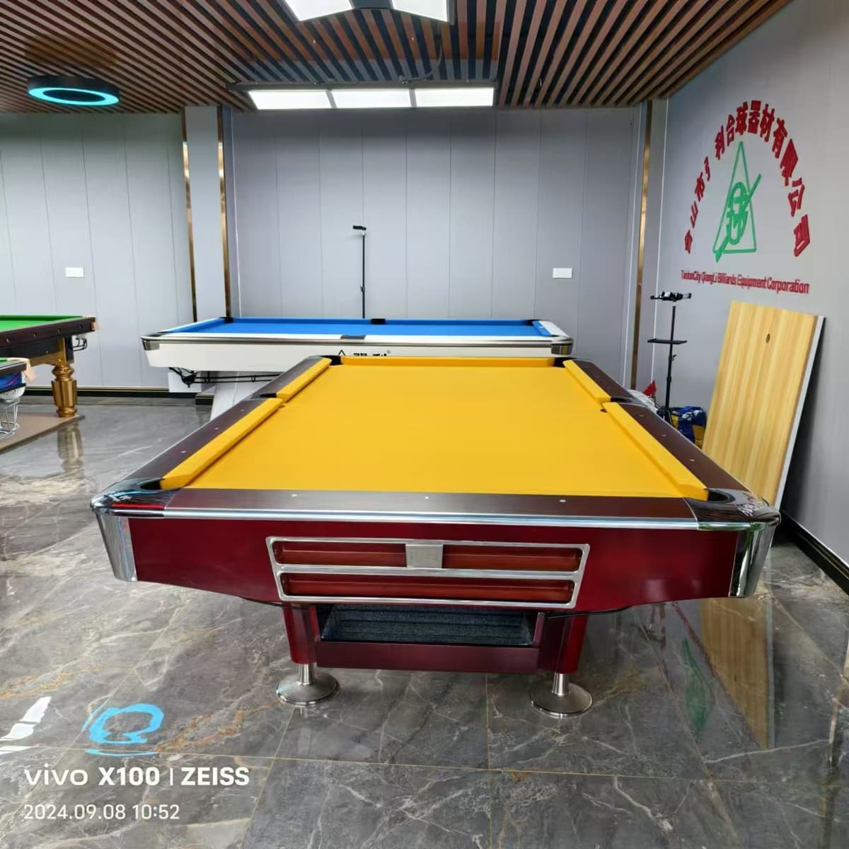 Fourth generation nine-ball table