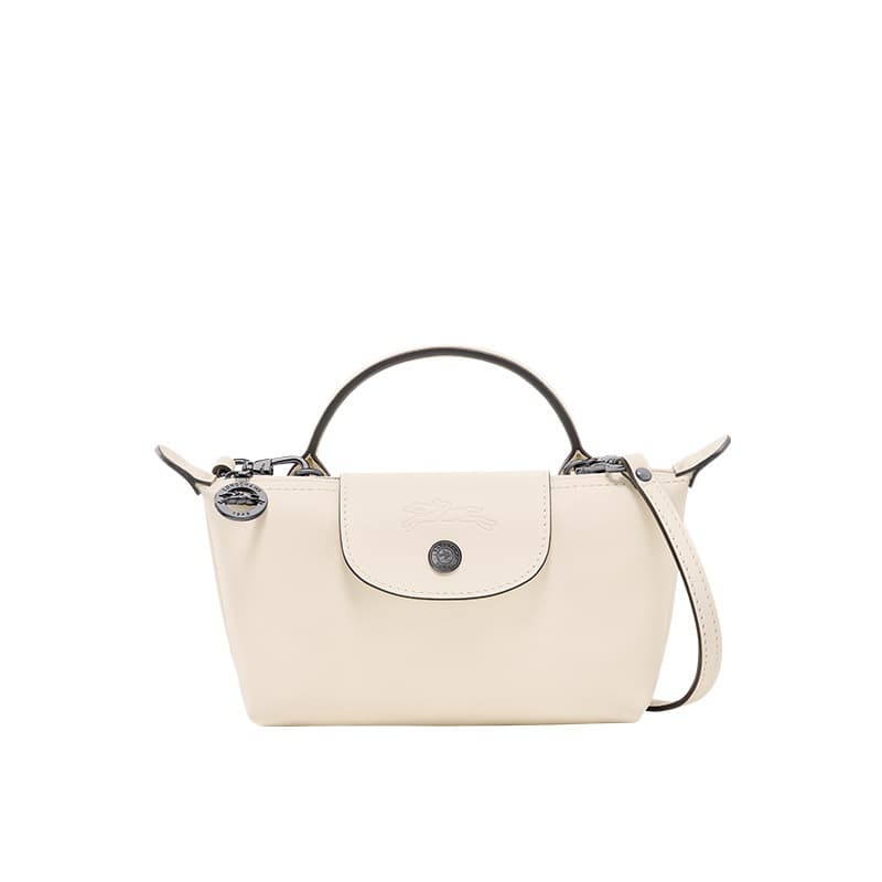 Leatherette mini white