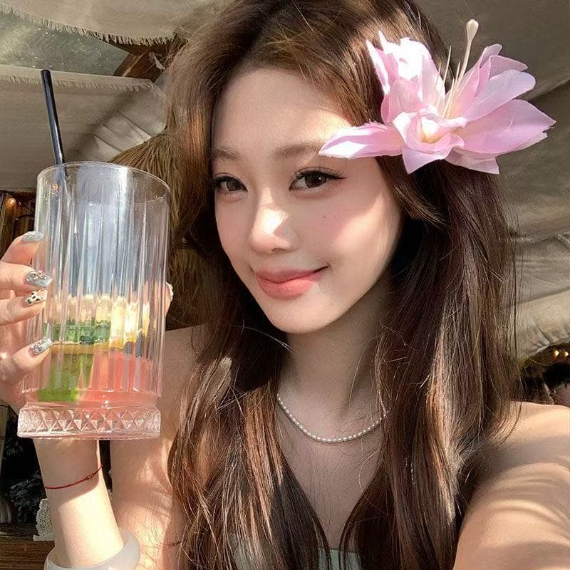 5594 lily hair clip-pink