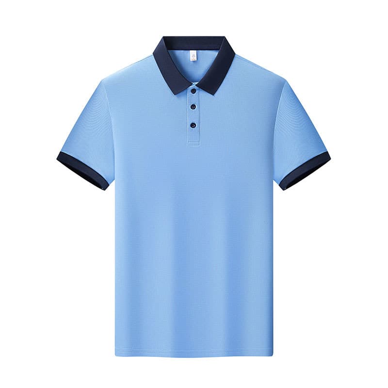 Light blue and navy blue