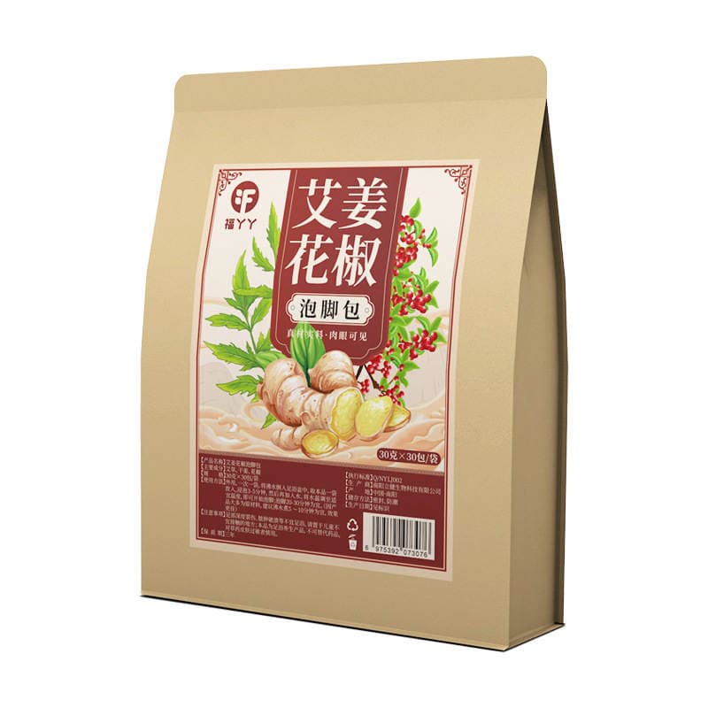 Spicy Pepper and Ginger Foot Soak Pack, Raw Herbal Foot Bath Pack for Home Use, Factory Customization Starting from 100 Bags 5