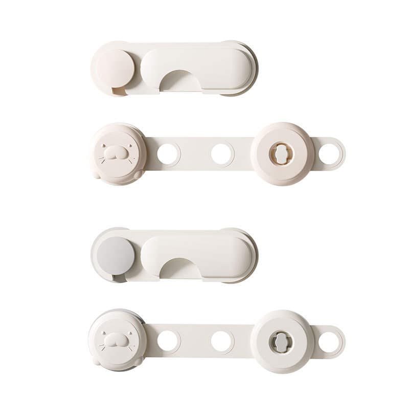 Child Safety Lock Drawer Lock Universal Type Without Punching to Prevent Baby from Opening the Cabinet Lock Anti-Pinch Child Safety Lock 5