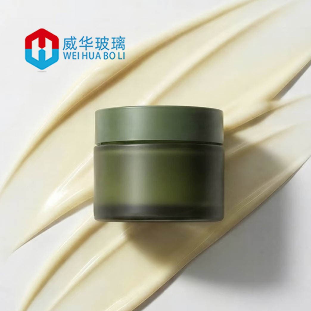 In Stock 30ml Transparent Wide-Mouth Bottles, Cosmetic Cream Bottles, Eye Cream Bottles, Glass Face Cream Bottles Wholesale 1