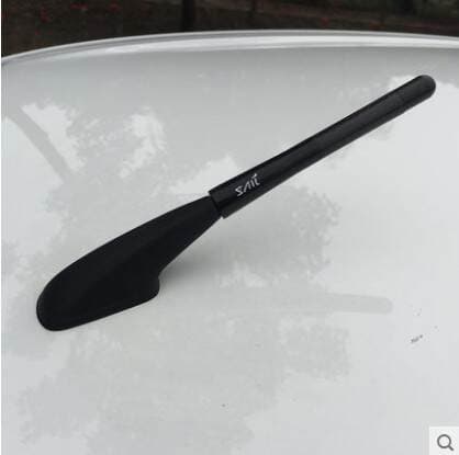 Chevrolet Sail 2 3 modified short antenna new Sail radio carbon fiber antenna roof signal antenna modified decoration 2