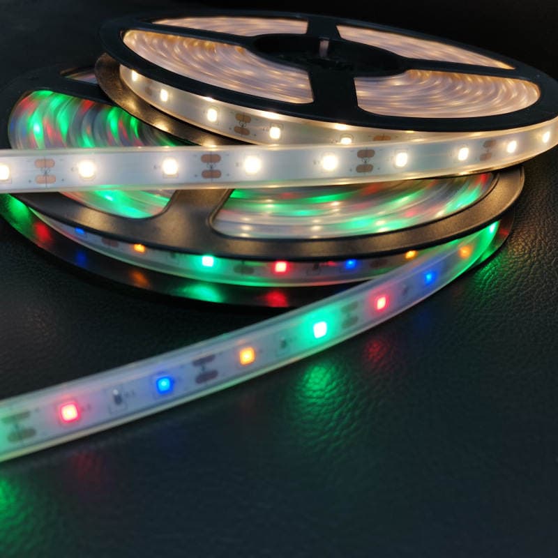 Solar Colored Light Strips, Rubber-Coated Light Strips, Outdoor Courtyard Pavilion Light Strings, Garden Decoration Lights, Balcony Energy-Saving Lights 4