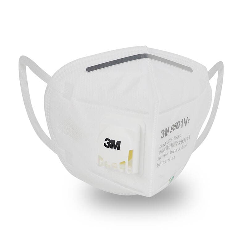 3m Mask 9502V+ Filtered Protective Dust-Proof Headband Pm2.5 Anti-Smog 9501V Dust Breathing Valve 5