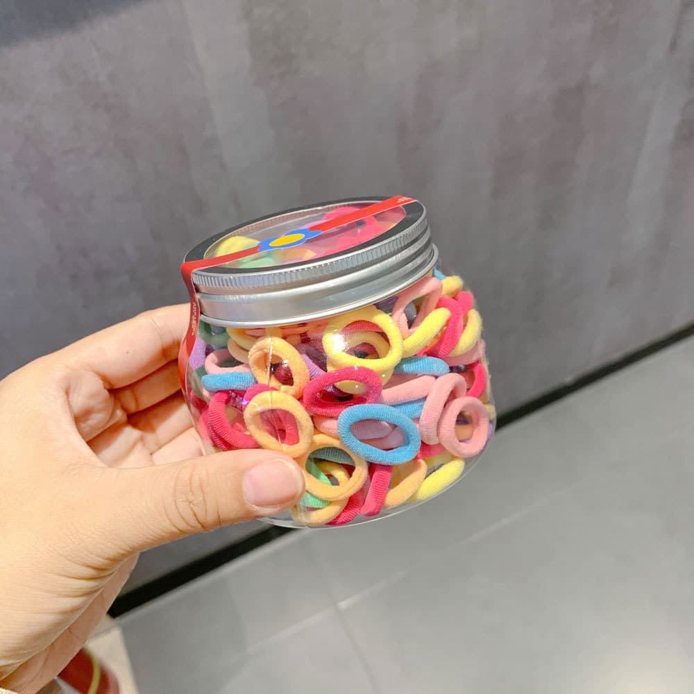 Macaron color 100 pieces [canned with aluminum lid]