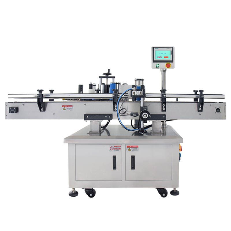Factory direct automatic labeling machine glass bottle mineral water self-adhesive labeling machine desktop round bottle labeling machine 5