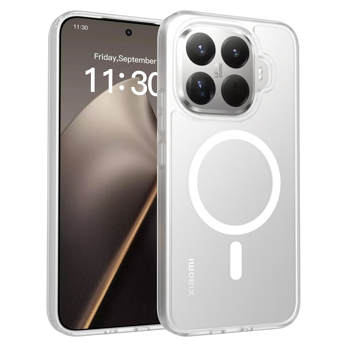 Semi-transparent white