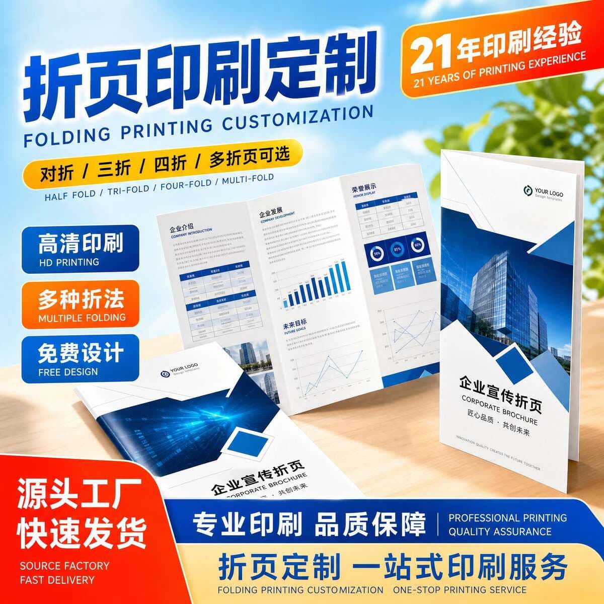 Instruction Manual Printing and Folding Customization, 70% off Page Leaflet, Corporate Product Brochure, Booklet, Printed Manual 1