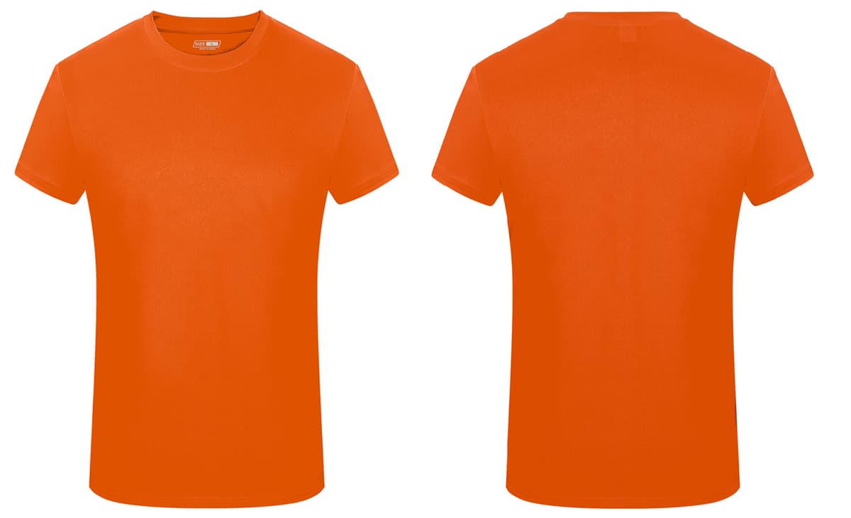 Orange (1a01) 100% polyester fiber