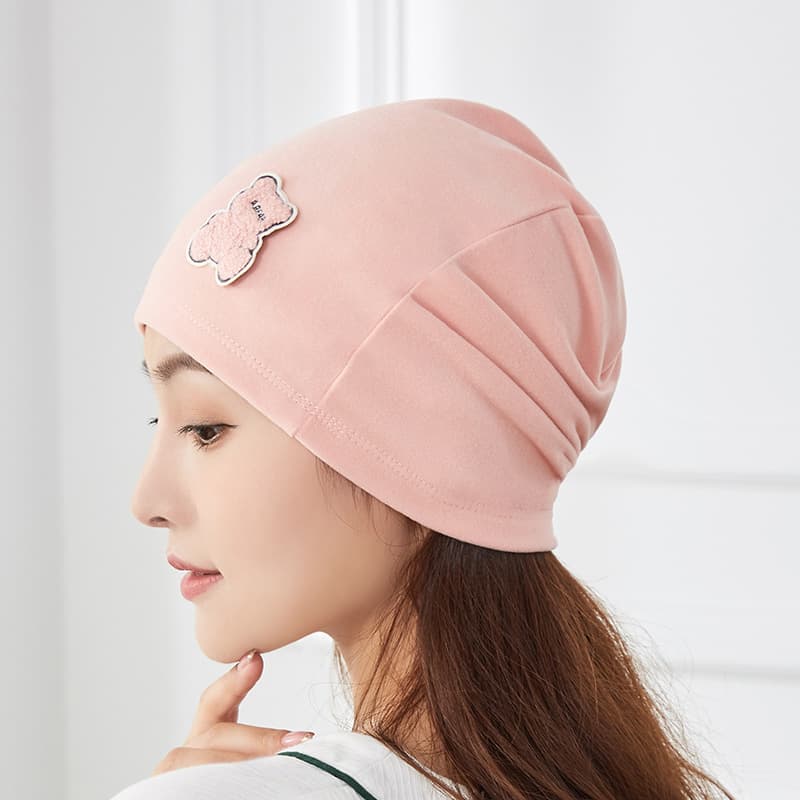 De Velvet Pink Moon Hat