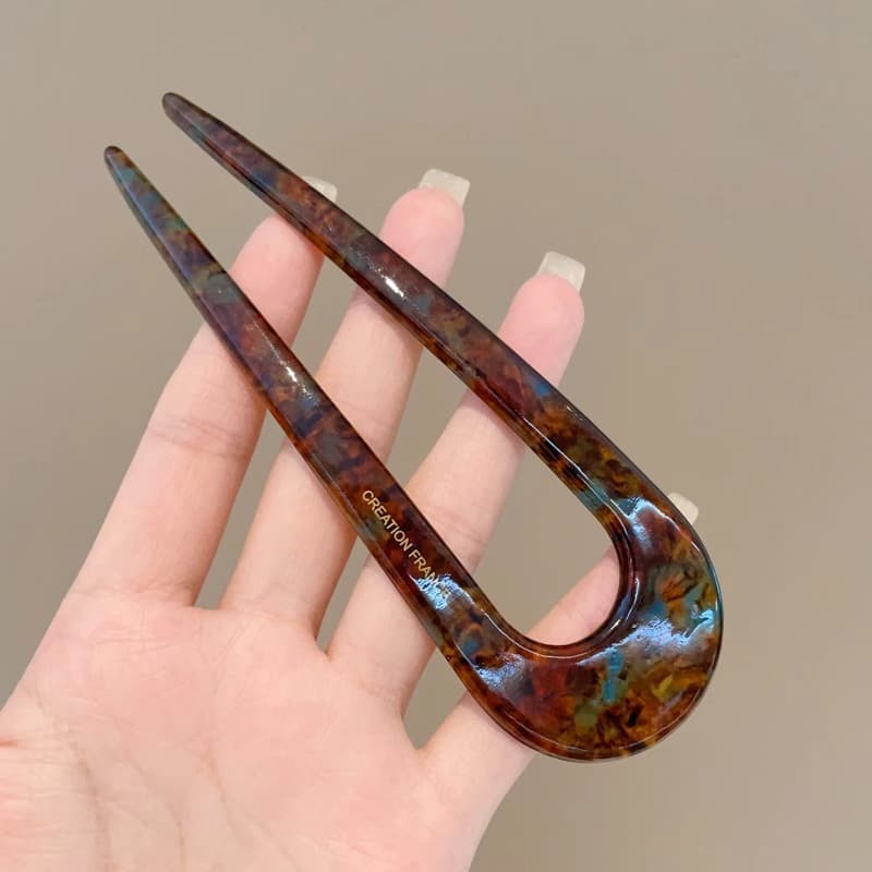 2#Amber leopard print (acetic acid version)