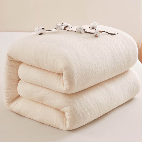 Xinjiang Cotton Quilt, Handmade Cotton Core, Cotton Batting Mattress, Student Dormitory Quilt, Thickened Warm Bedding, Winter Quilt, Single Bed
