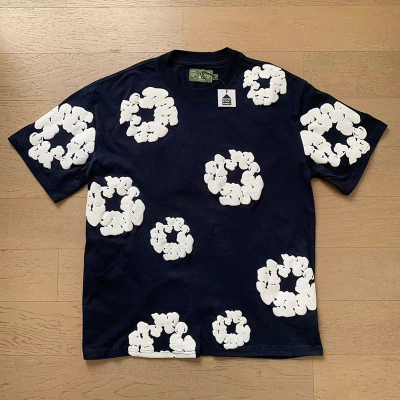 Round neck [sapphire blue]