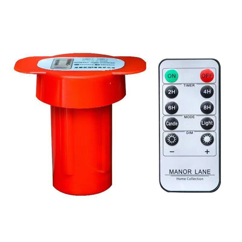 A pair of remote control lights [with remote control] + 8 batteries