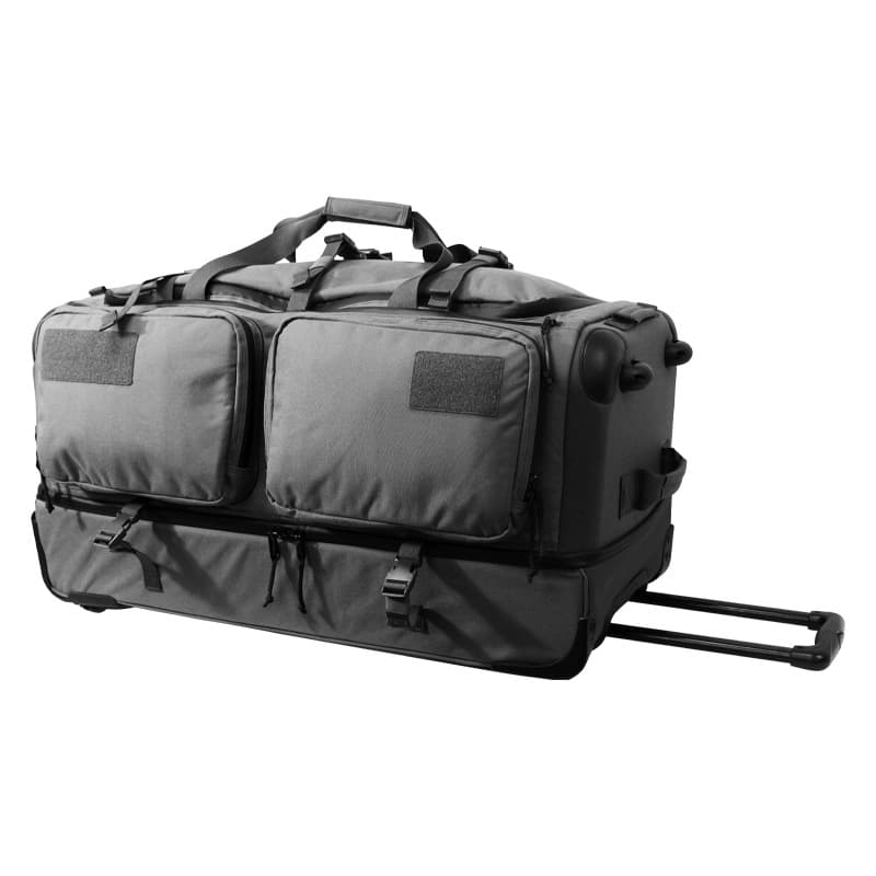 Gray suitcase
