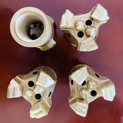 Mining Three-Wing Diamond Drill Bit Geological Exploration Coal Mining Drilling Diamond Drill Bit