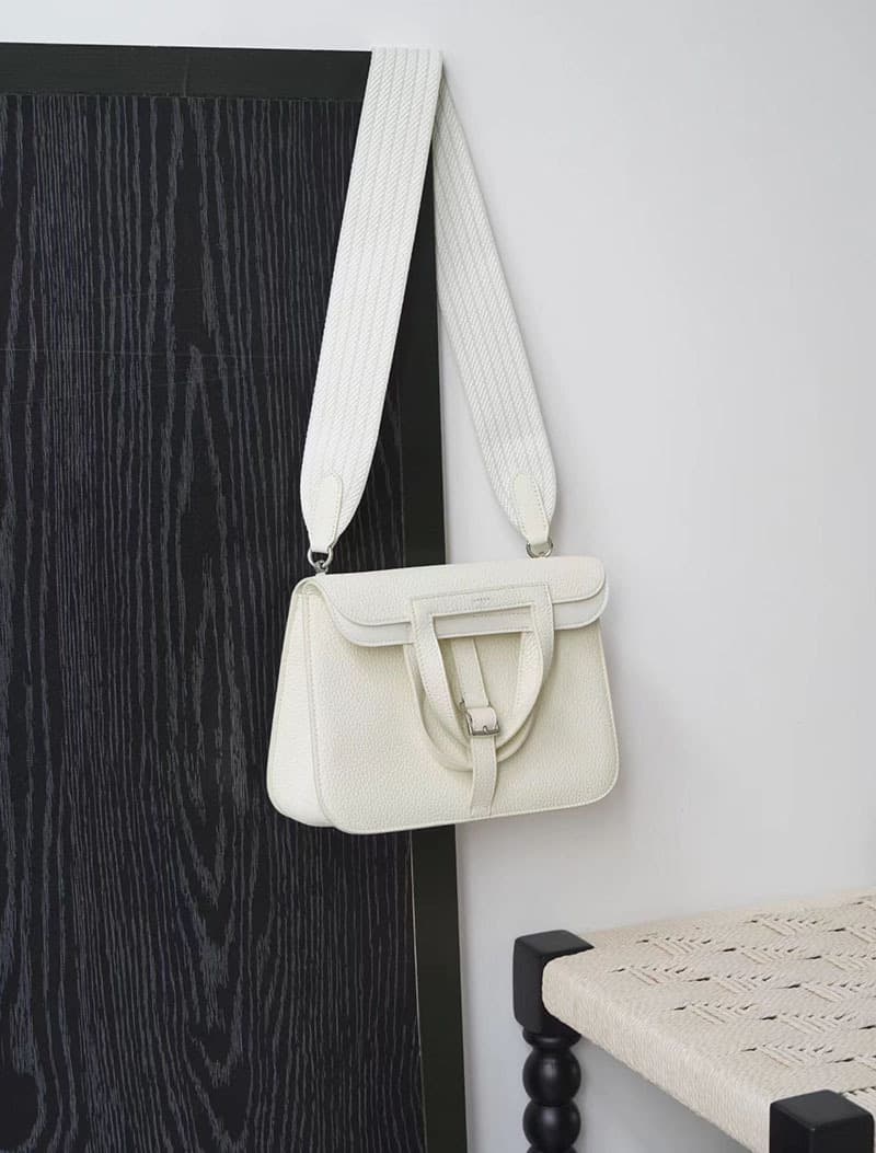 Pure white (double shoulder straps)