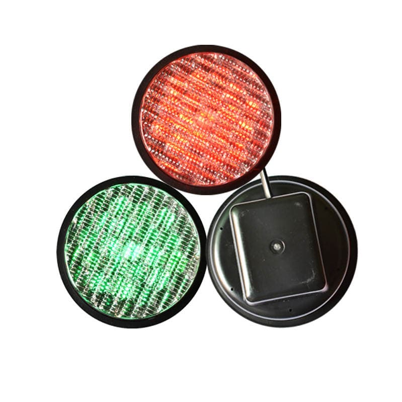 Small Traffic Light Traffic Traffic Light Traffic Signal Light LED Light Barrel 100MM Teaching Traffic Light 4