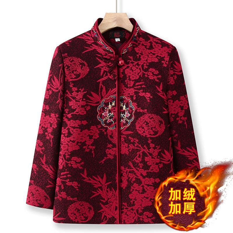 Bamboo leaf flower [fleece top]
