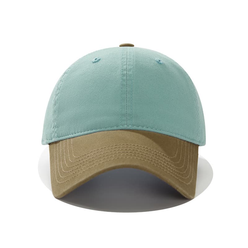 Cyan and brown