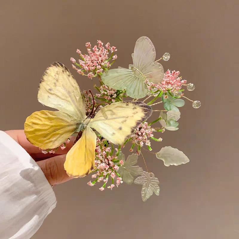 Light yellow butterfly