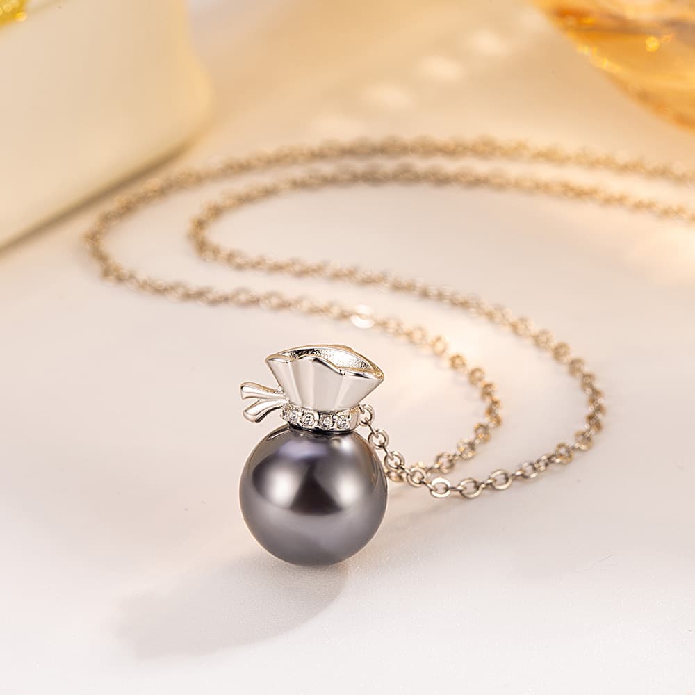 V21 (plated platinum copper) with 40+5cm extension chain